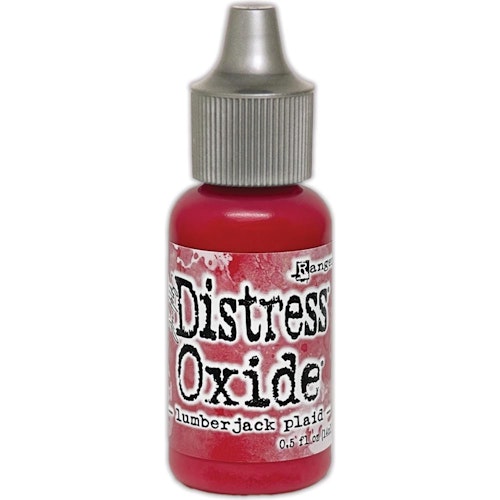 Distress oxide refill, lumberjack plaid