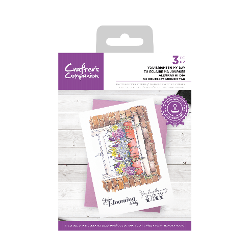 Crafters companion Stamps - You Brighten my Day