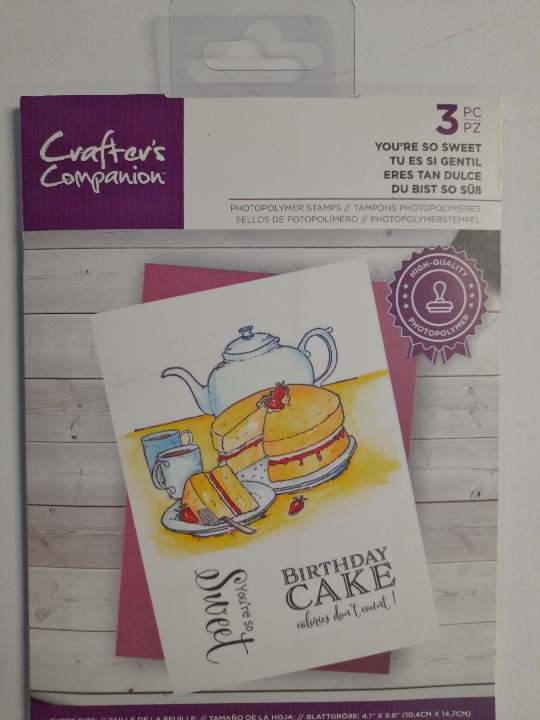 Crafters companion Stamps - You're so Sweet