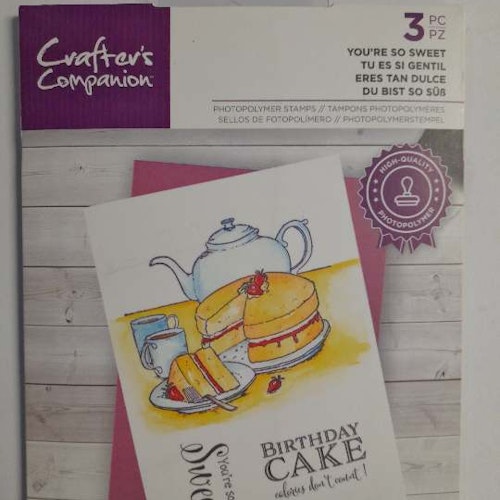 Crafters companion Stamps - You're so Sweet