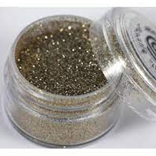 Glitter embossing powder, cosmic shimmer - gold sparkle