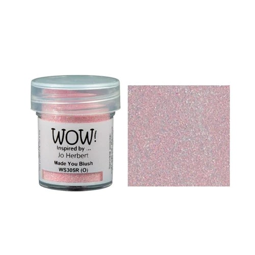 WOW! Embossing Glitter "Made You Blush" WS305R