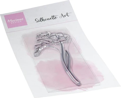 Marianne Design Stamp -Silhouette Art: Freesia CS1158