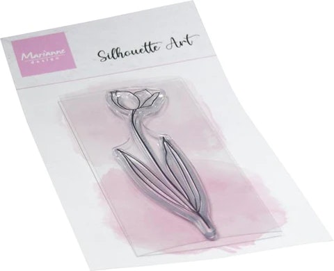 Marianne Design Stamp - Silhouette Art: Tulip CS1159
