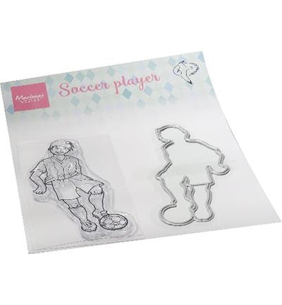 Marianne Design Die & Stamp - Soccer Player HT1662