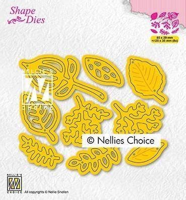 Nellie snellen Dies - Set of Leaves - SD201