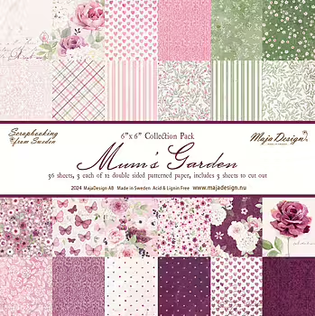 Maja Design - Mum´s Garden 6x6 collection 36 ark
