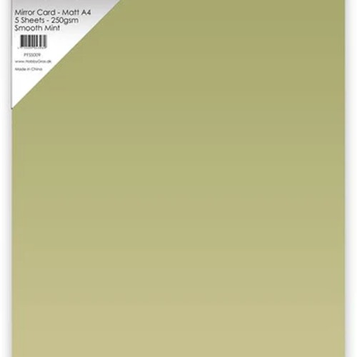 Paper Favourites Mirror Card Mat "Smooth Mint" PFSS009