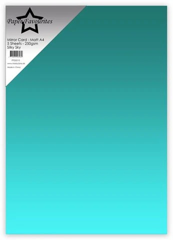 Paper Favourites Mirror Card Mat "Silky Sky" PFSS010