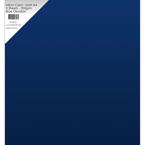 Paper Favourites Mirror Card Mat "Blue Obsidan" PFSS012