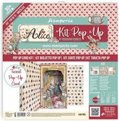 Stamperia pop up kit - Alice - SBPOP04
