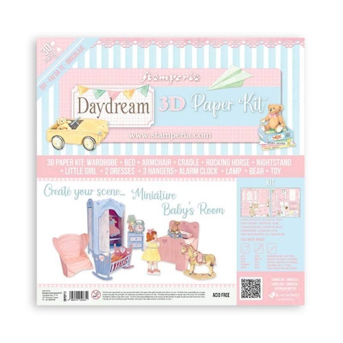 Stamperia pop up kit - Daydream- SBPOP11