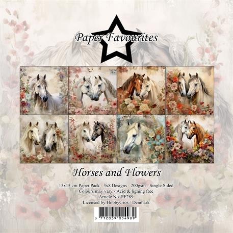 Paper Favourites Pack "Horses and Flowers"
