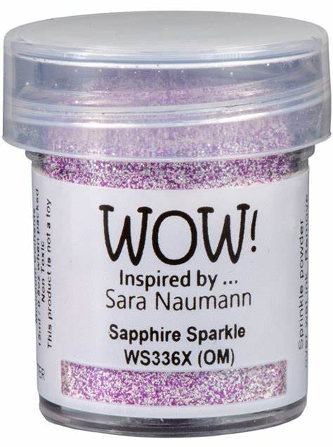 WOW! Embossing Powder "sapphire sparkle" WS336X