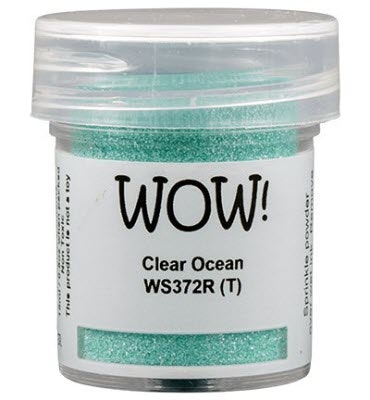 WOW! Embossing Powder "clear ocean" WS372R