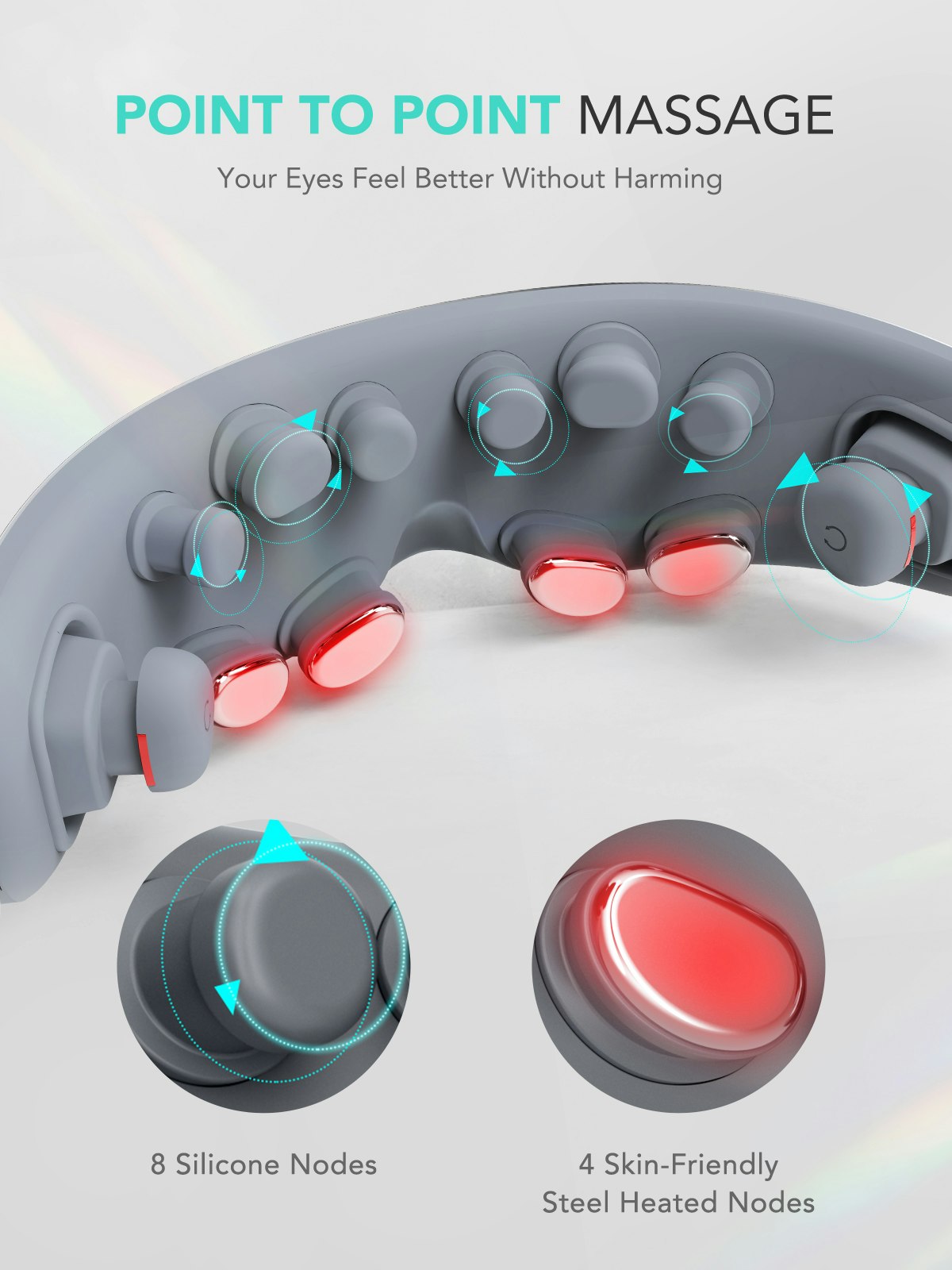 SKG E7 2-IN-1 VIBRATION HEATED EYE MASSAGER
