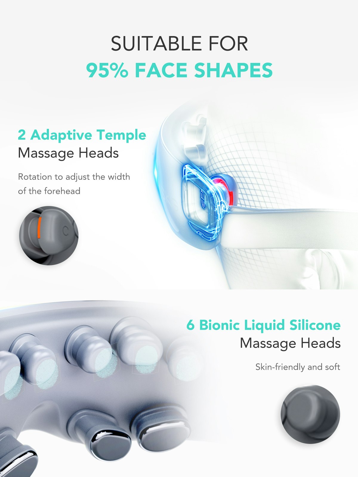 SKG E7 2-IN-1 VIBRATION HEATED EYE MASSAGER