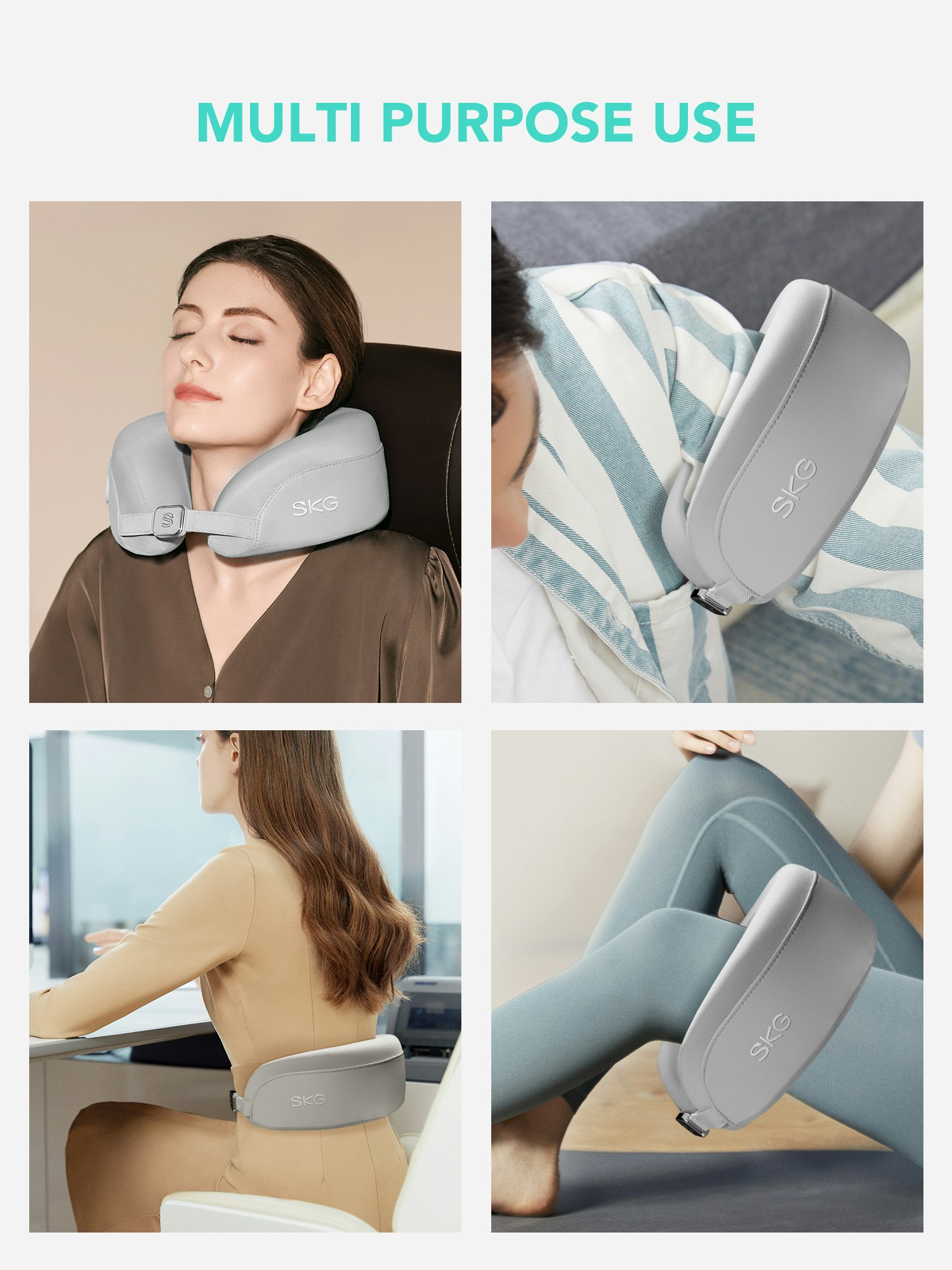 SKG N5 SHIATSU NECK AND BACK MASSAGER WITH HEAT