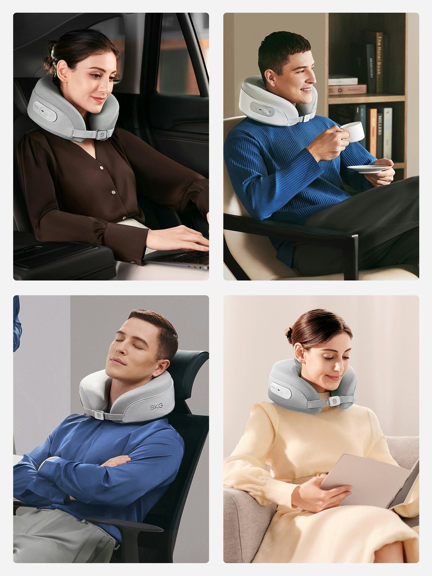 SKG N5 SHIATSU NECK AND BACK MASSAGER WITH HEAT