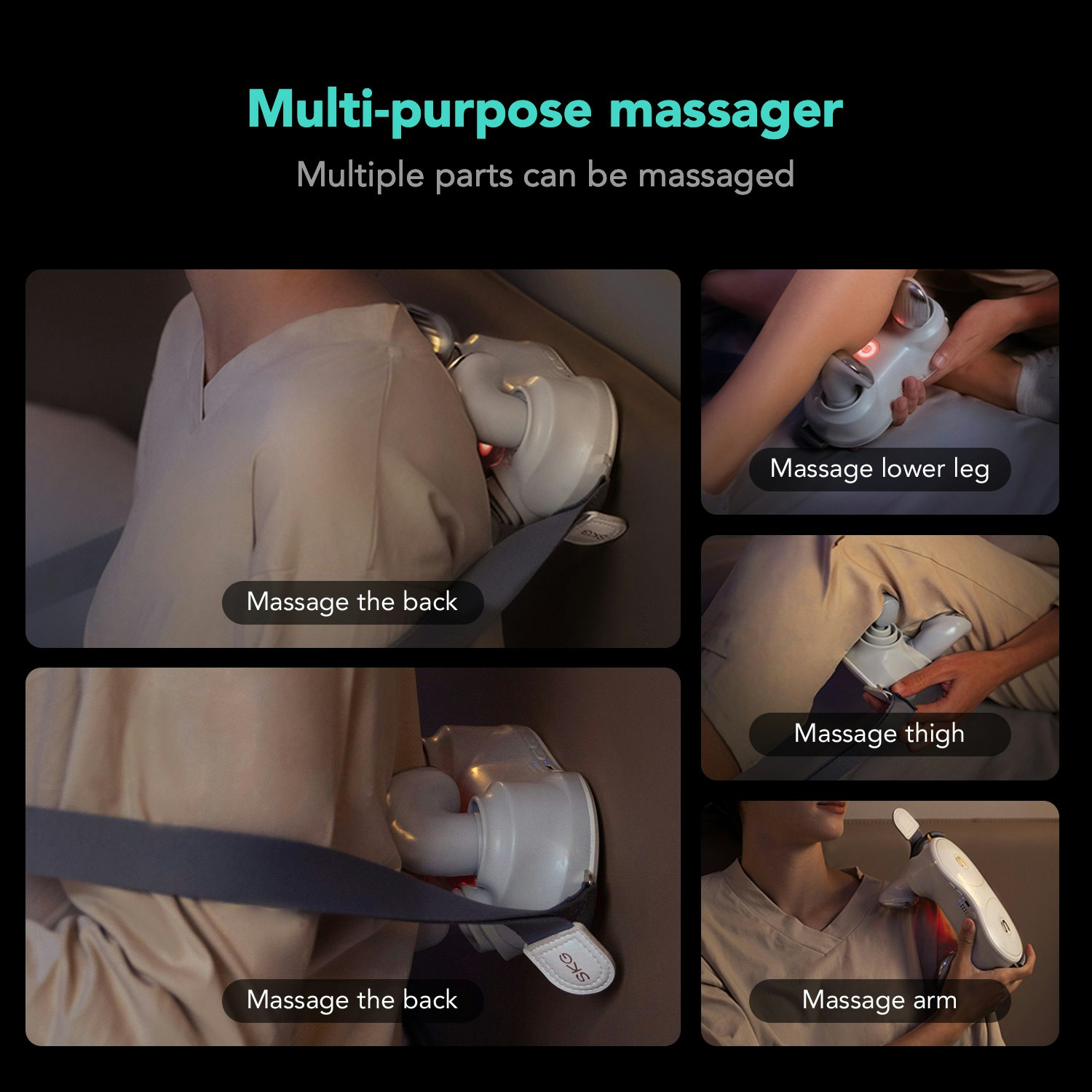 SKG H7 SHIATSU NECK & SHOULDER MASSAGER WITH HEAT