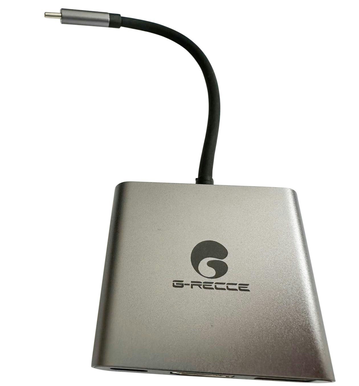 G-Recce 3-i-1 USB-C multiportadapter Sliver
