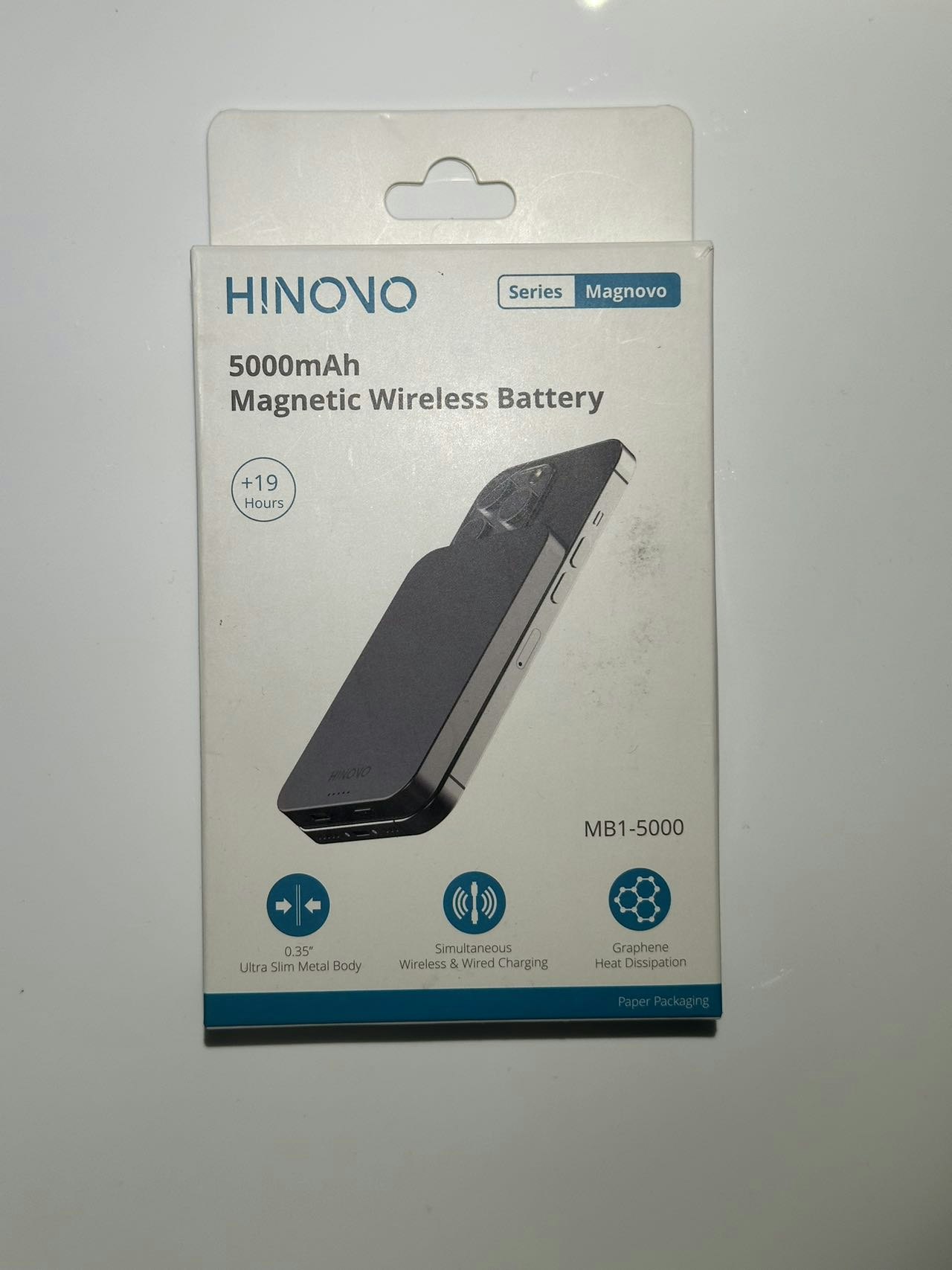 HINOVO MK1-5K 5000mAh Magsafe Powerbank för iphone (Fynd)