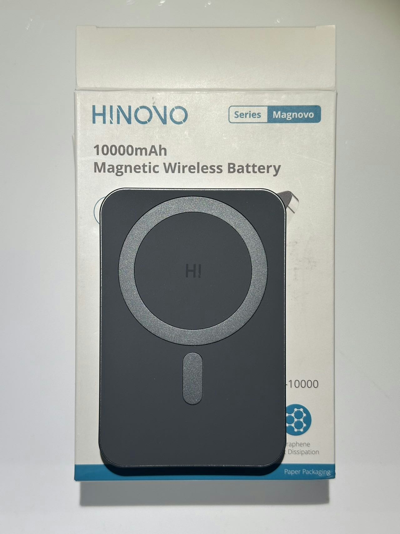 HINOVO MK-10K 10000 mAh magsafe powerbank för iphone (Fynd)