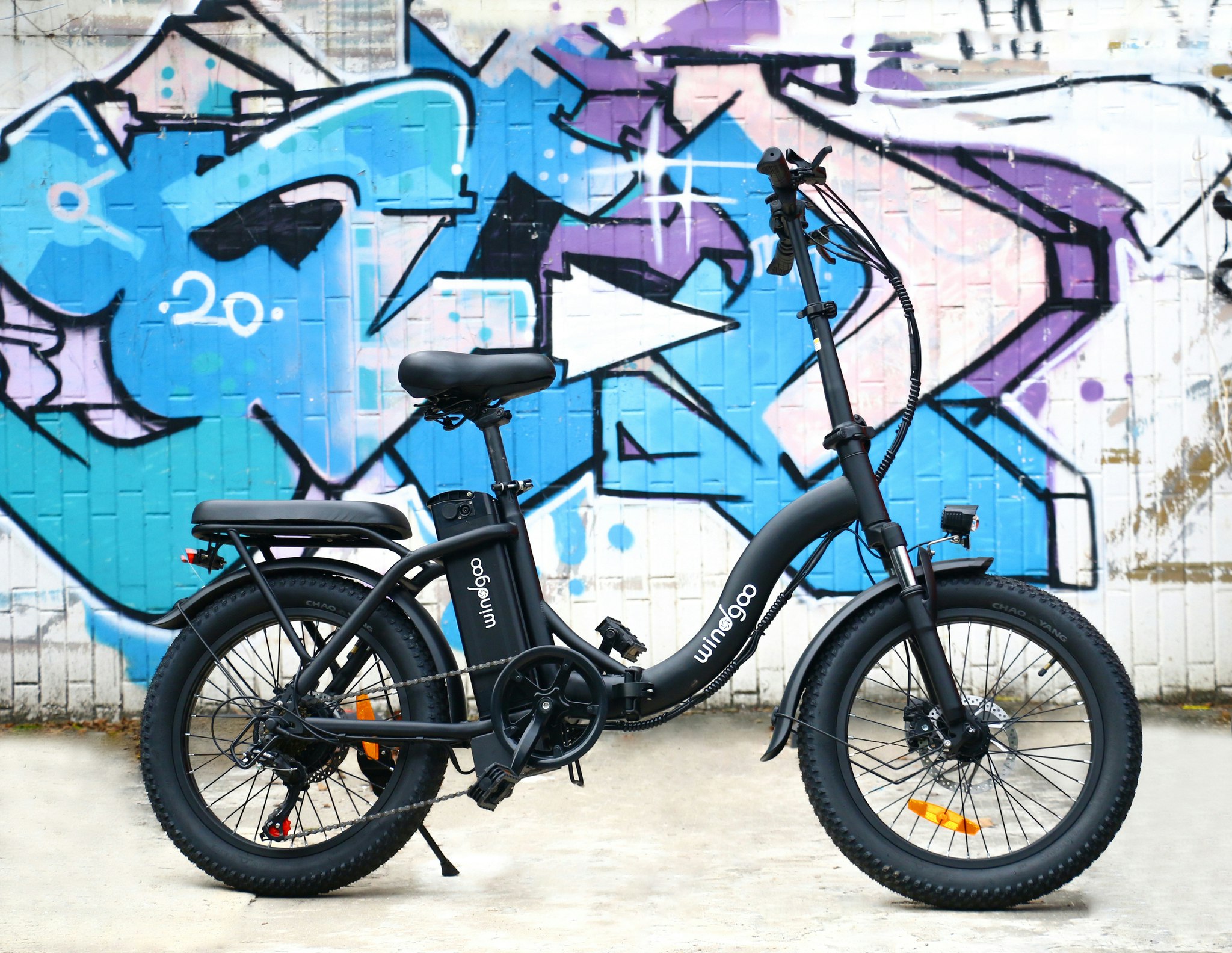 Windgoo E20 elektrisk (terräng) hopfällbar cykel