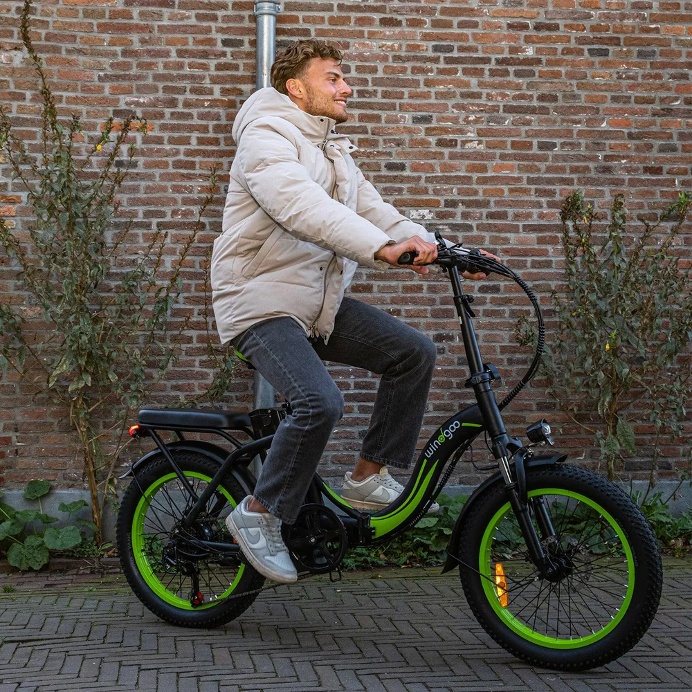 Windgoo E20 elektrisk (terräng) hopfällbar cykel