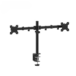 Charmount Dubbel Skärmhållare – Justerbart Fäste för 10''–30'' Skärmar, Maxbelastning 8kg