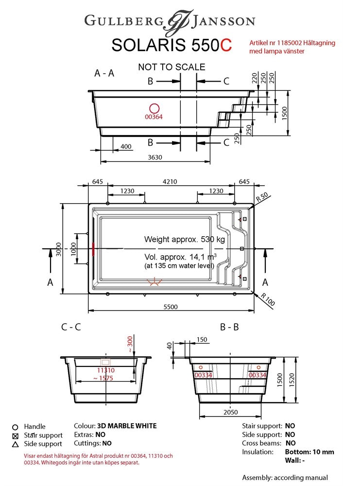 Glasfiberpool Solaris