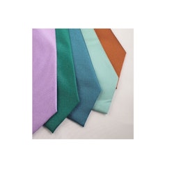Slipspaket med slipsnål och manschettknappar - Handgjort slips - Behagligt tyg