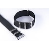 NATO-armband black / svart - Bredd från 12 mm - 24 mm