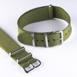 Nato-band Armband Nato Grön Green 12mm - 24mm