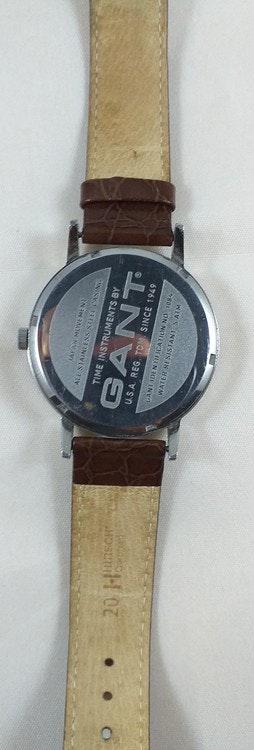 Gant klocka med datum visare