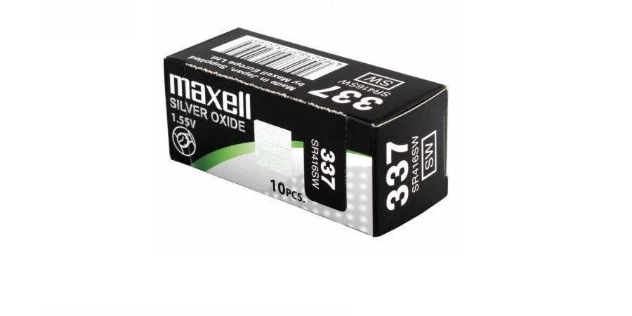 Batteri Maxell - 337 - SR416SW - 1 - 2 - 5 och 10-pack