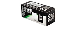 Batteri Maxell - 315 - SR716SW - SR67 - 1 - 2 - 5 och 10-pack