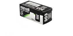 Batteri Maxell - modell 303 - SR44SW - 1154 - 1 - 2 - 5 och 10-pack