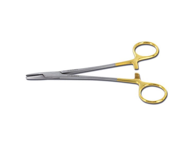 Gold Mayo Hegar, nålhållare - 20 cm