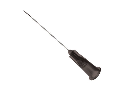 BD Microlance nålar 22G, 0.70x30 mm - svart