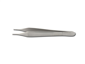 Micro Adson Pincett - 12 cm - 1x2 tänder