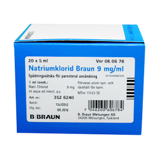 Natriumklorid Braun 9 mg/ml 20 x 5 ml