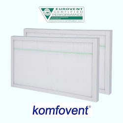 Komfovent Domekt REGO 500 HE Filterset F7