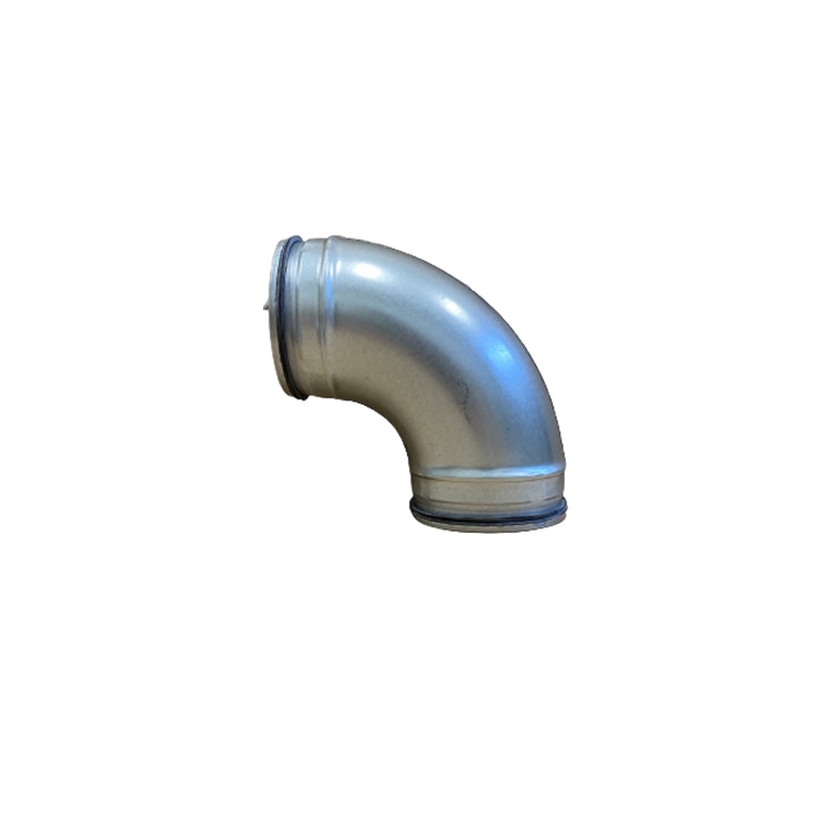 Kort böj 90 - 125 muff nippel