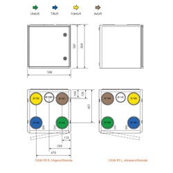 Swegon CASA R5 Smart - 240m2