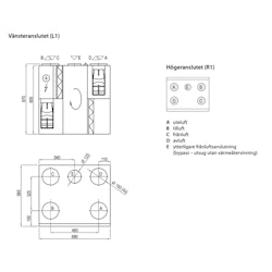 Komfovent Domekt R 450 VE -300m2