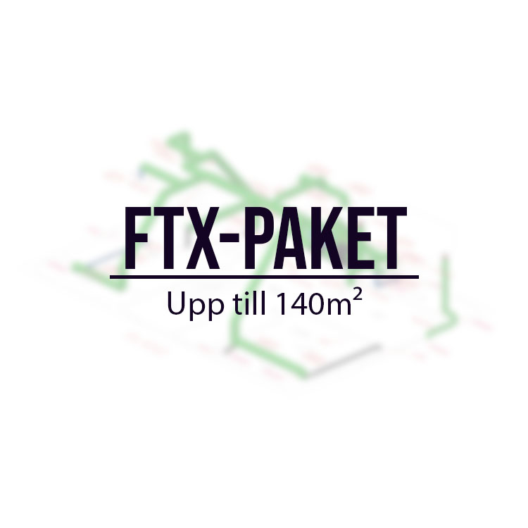 FTX-Paket - upp till 140m²