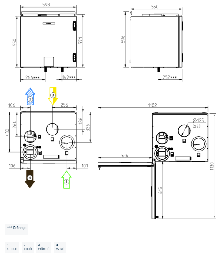 Systemair SAVE VTC 200 - 140 m²