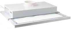 Spiskåpa Acetec 392 Vit 600mm LED