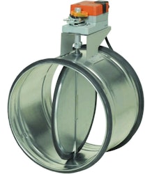 Avstängningsspjäll BDEP-43 med motor